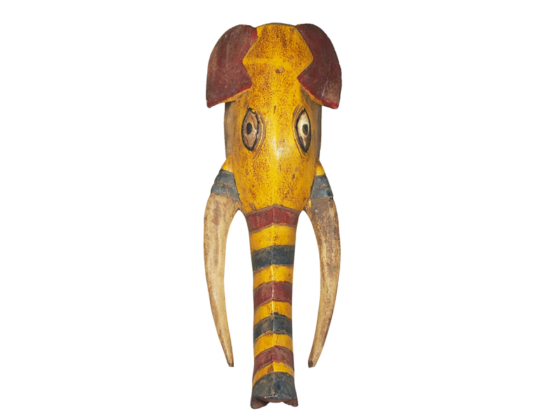 Large Ivory Coast Elephant Mask